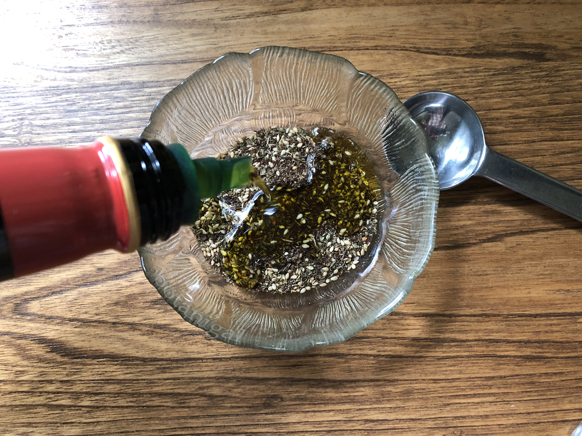 R.K. Add Olive oil to Zaatar powder 011 wtm.jpg